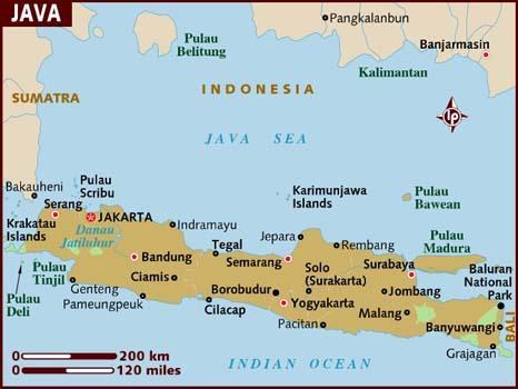 tourism arrival per annum to Indonesia is 9.