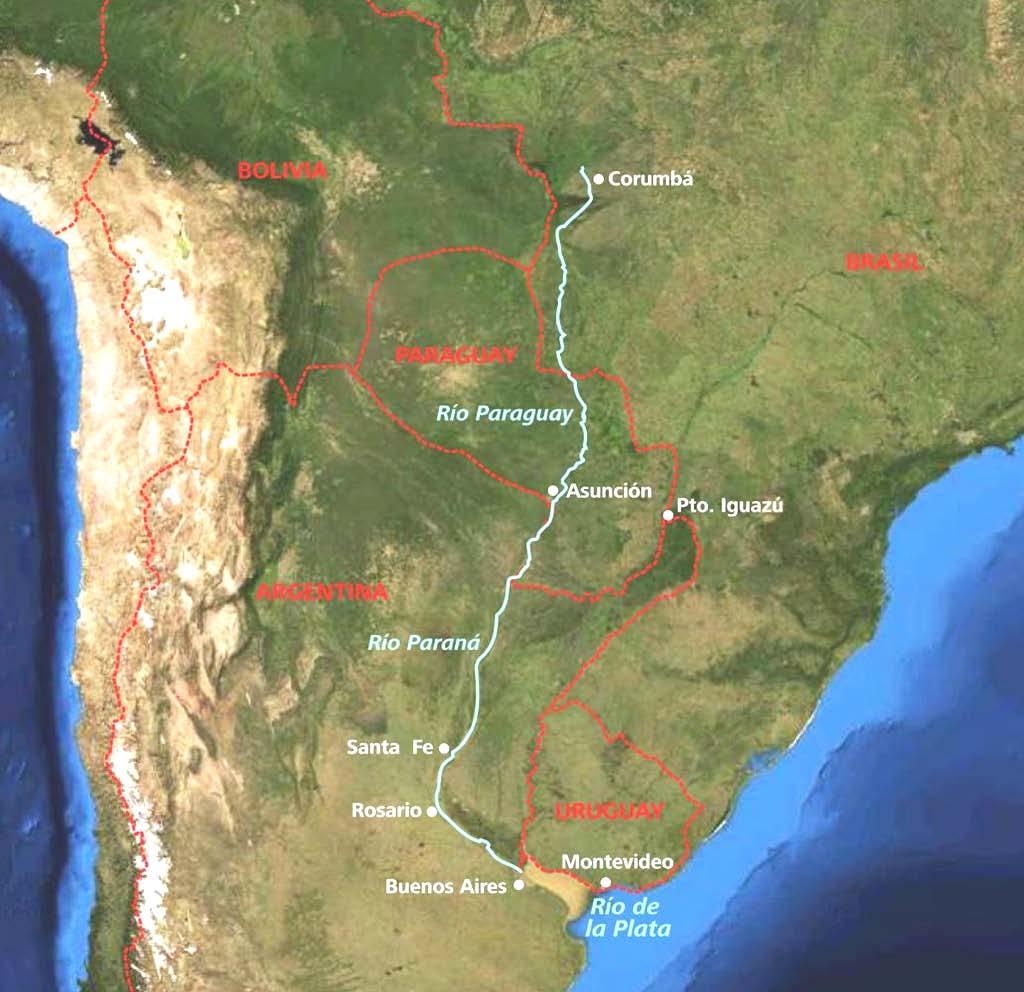 in the context of HIDROVÍA PARAGUAY-PARANÁ PROGRAM Santa Fe-Atlantic Ocean and Santa Fe-Confluencia projects enforce the Hidrovía Paraguay Paraná Program, which runs through