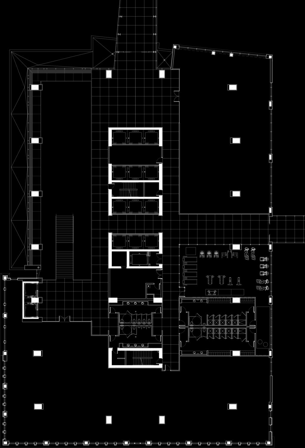 SECOND LEVEL PLAN OFFICE & LOBBY 9 Office/Retail 2 Fitness
