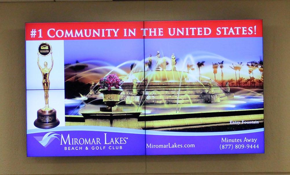 Digital Displays Location: Baggage Claim Maximize your exposure and bring your brand to a global audience with Video Walls located