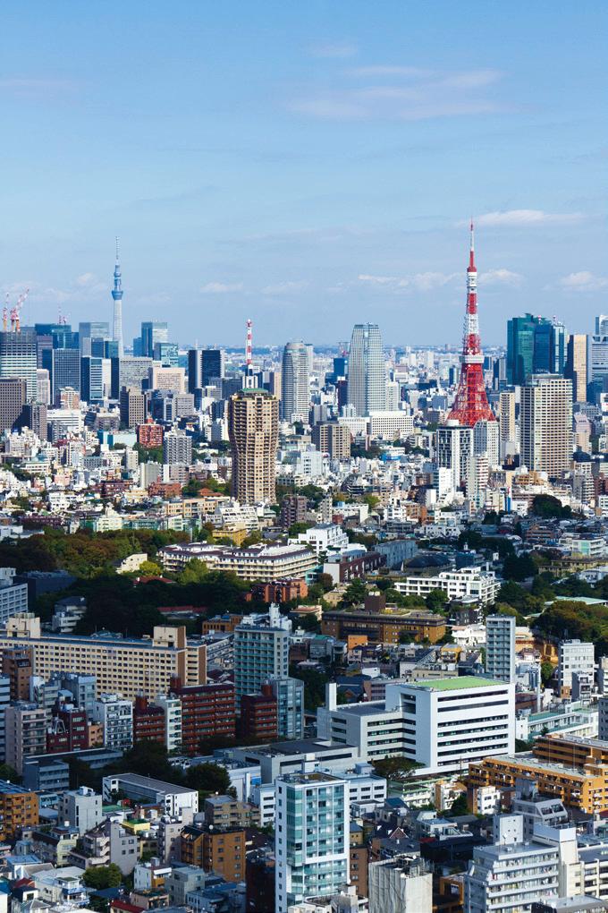 Numerous corporate headquarters and research institutes are located in Tokyo, making the city a business and cultural hub for the wider Asian region.