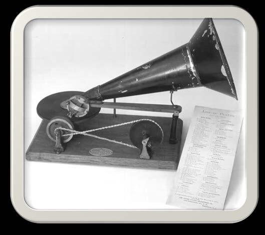 1 887: The gramophone will be invented.