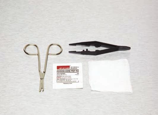 Pad MDS707555: 50/cs SUTURE REMOVAL - ECONOMY 1/ea Gauze 3 in x 3 in (7.6 cm x 7.