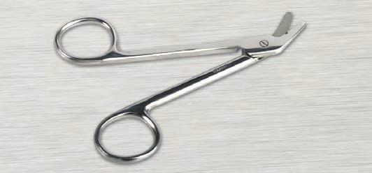 5 in (11.4 cm) Sterile Wire cutter B andage Scissors NURSING INSTRUMENTS NON-PERORATING TOWEL CLAMP MDS10215 12 3.75 in (9.