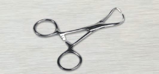 BACKHAUS TOWEL CLAMP MDS10220 TUBE OCCLUDING FORCEPS