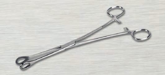 5 in (24 cm) Forester Sponge Forceps Curved, Serrated MDS10572 12 7 in (17.