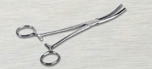 8 cm) Forester Sponge Forceps Curved, Serrated DYND04012 50 9.