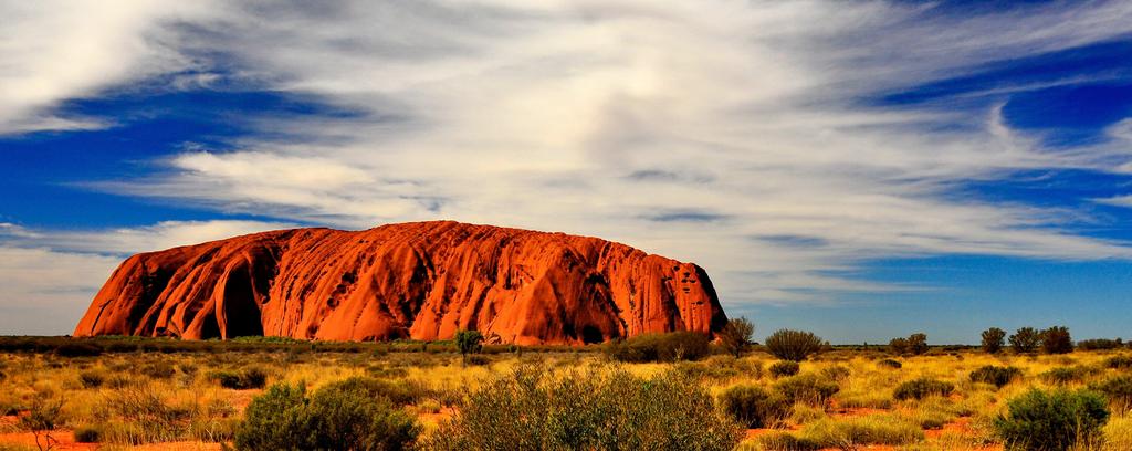 DEPART FOR ALICE SPRINGS, AYERS ROCK, NORTH TERRITORY DAY 4 SUNSET AT KATA TJUTA DAY 5 AYERS ROCK Upon arrival into