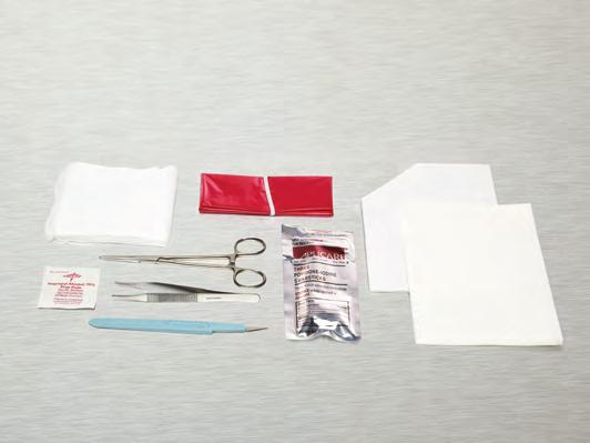 DYNJ07900: 20/cs INCISION & DRAINAGE DYND07700: 20/cs INCISION & DRAINAGE 4/ea Gauze 4 in x 4 in (10 cm x 10 cm), 8-ply Fenestrated Drape Towel 13 in x 19 in