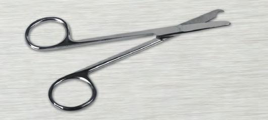 Curved-Sterile, Satin ITEM /CS MDS10050 12 5.5 in (14 cm) Straight Mayo Dissecting Scissor MDS10055 12 5.5 in (14 cm) Curved Mayo Dissecting Scissor MDS10060 12 6.75 in (17.