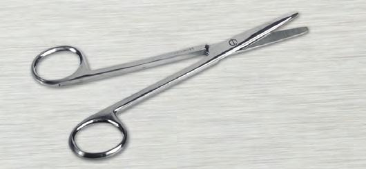 5 in (14 cm) Mayo Scissor Straight- Sterile LITTAUER SCISSORS ITEM /CS MDS10504 12 3.5 in (9 cm) Lit Stitch Scissor MDS10505 12 4.4 cm) Littauer Stitch Scissor DYND04037 50 4.