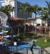 During its recent expansion of Ala Moana Center, the company used a wide range of environmentally friendly materials and a construction waste management team that diverted 75% of all metals, wood,