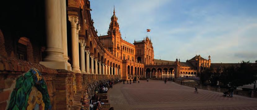 ANDALUSIA ITINERARY A journey through Andalusian lands with its diversity will immerse you into the charm of Seville and aromas of Jerez, into the Renaissance heritage of Ubeda and Baeza and the