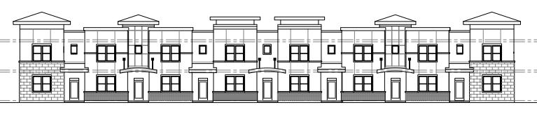 Proposed 2-Story Townhomes on the east side of Short Ave.