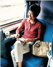 Our long-distance trains offer you dining as well as comfortable accommodations.