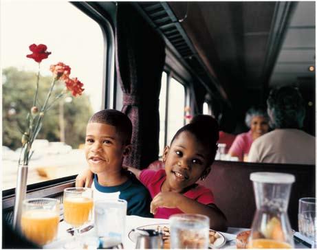 Dining Cars Great food, amazing views Amtrak Dining Cars offer a truly unique experience.