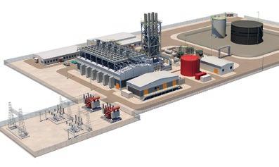 MULTI-FUEL POWER PLANTS Wärtsilä 32GD multi-fuel power plant Seamless operation regardless on fuel make this plant great for flexible baseload and industrial self-generation.