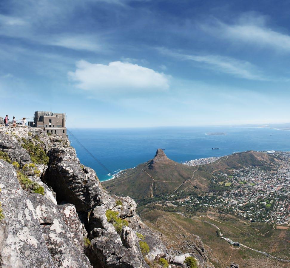 table mountian cableway Table Mountain is a great source of pride to all Capetonians.
