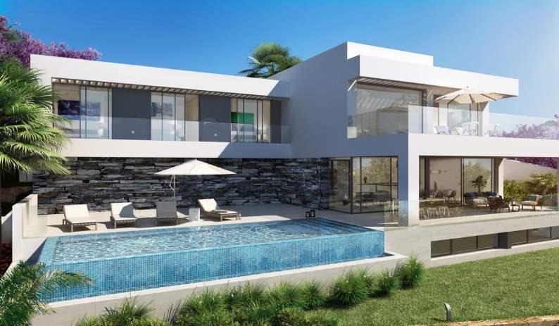 The project consists of 6 modern design luxury villas, of which 2 are already developed and construction began in October 2017. Estimated delivery is in the first quarter of 2019.
