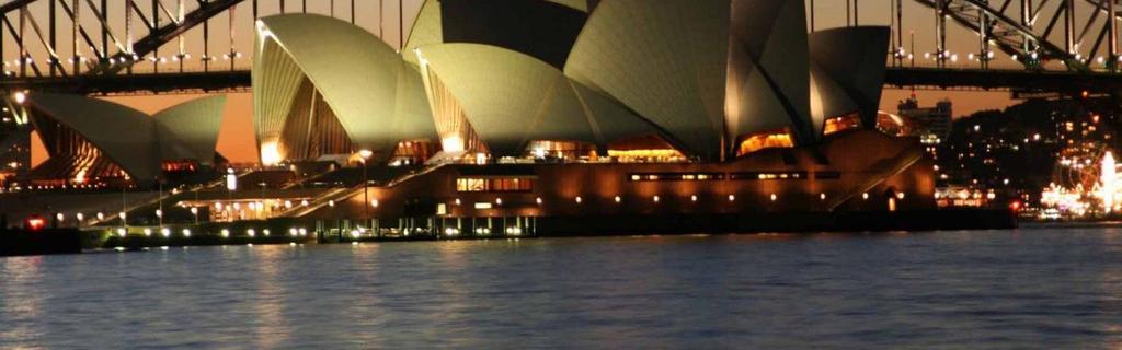 After clearing with immigration and customs, you will be met and taken on a Morning City Sights Tour - including a guided tour of the Sydney Opera House.