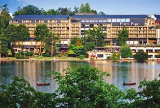 PARK HOTEL**** The Park Sava Hotels & Resorts Hotel is a luxurious 4-star property set in a prime location in the centre of Bled.