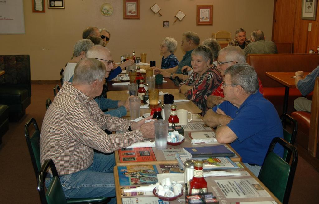 February Tuesday Breakfast Down Home Cafe, Canton, TX February 20, 2018 Thirteen CCMAFC folks met for our monthly breakfast gathering at the Down Home Cafe in Canton.