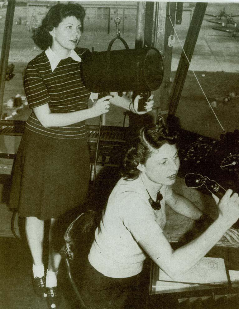 1940s Women begin working