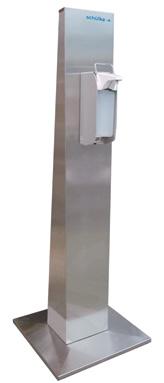 Skin and Hands Disinfection column The user friendly solution in the field of flexible disinfection columns.