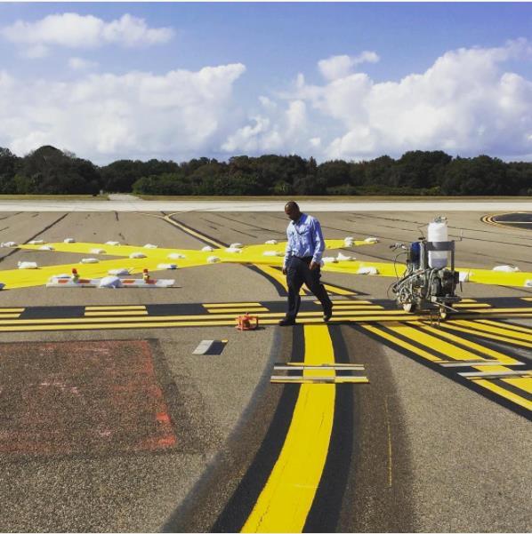 Twice Annual Rubber Removal Closures Rubber removal activity occurs twice-yearly and is required to remove rubber deposits left on the Airport s runways from landing aircraft.