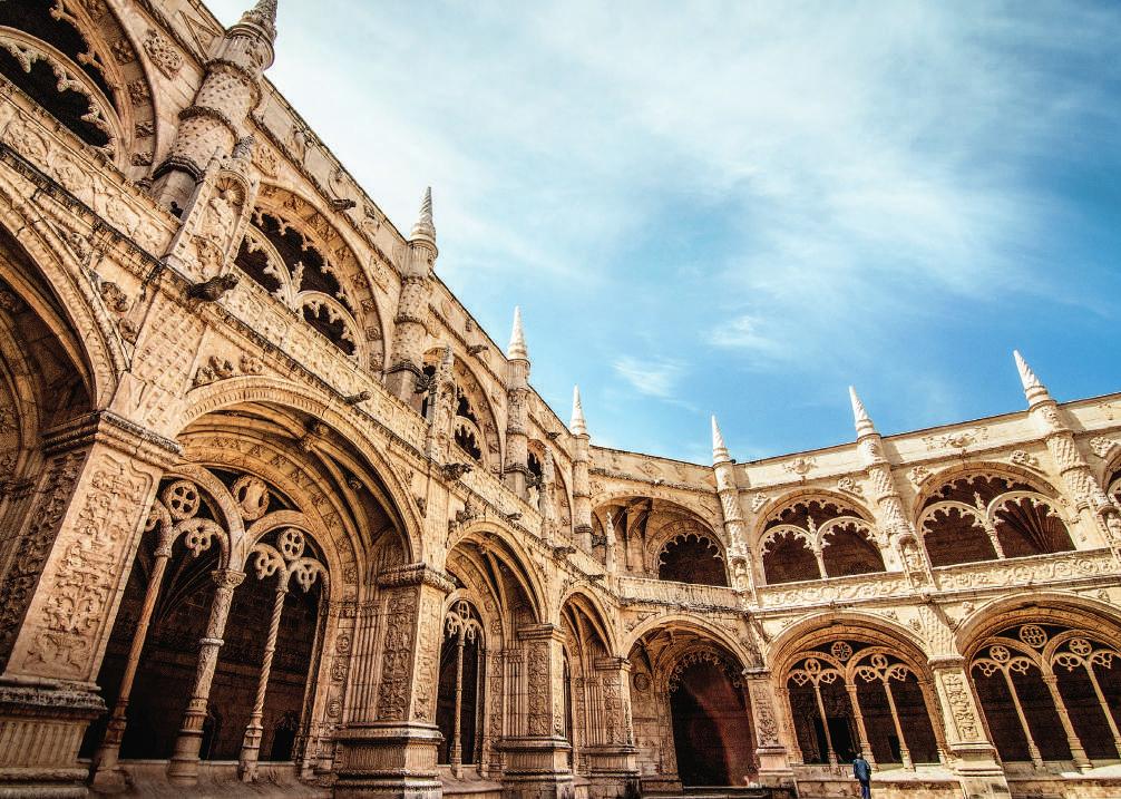 inspire A highly ornate monastery situated in the Belém district of western Lisbon, the Jerónimos Monastery took nearly 100 years to construct.