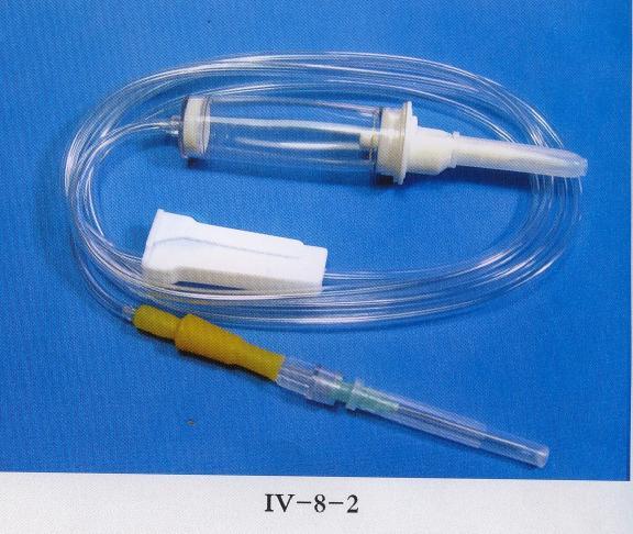 IV-8-2: ABS vented spike with cap, lager mould plastics chamber, PVC tube 1350-1500mm, PP