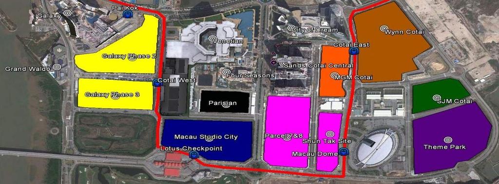Asia Pacific Gaming Consultancy Ltd Cotai EXPANSION JUNE 2014 VOLUME 3 Macau Gaming Market Cotai Projects Galaxy Phase II scheduled opening in mid-2015.