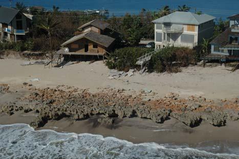 RESULTS The results of Phase I of this report show that nourished beaches protected property values in 2005 during the 2004 hurricanes.