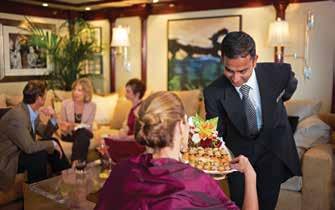 Riviera's Ower's Suite SUITE PRIVILEGES I additio to Stateroom ameities NEW - FREE laudry service - up to 3 bags per stateroom + Priority 11 am ship embarkatio with priority luggage delivery ++