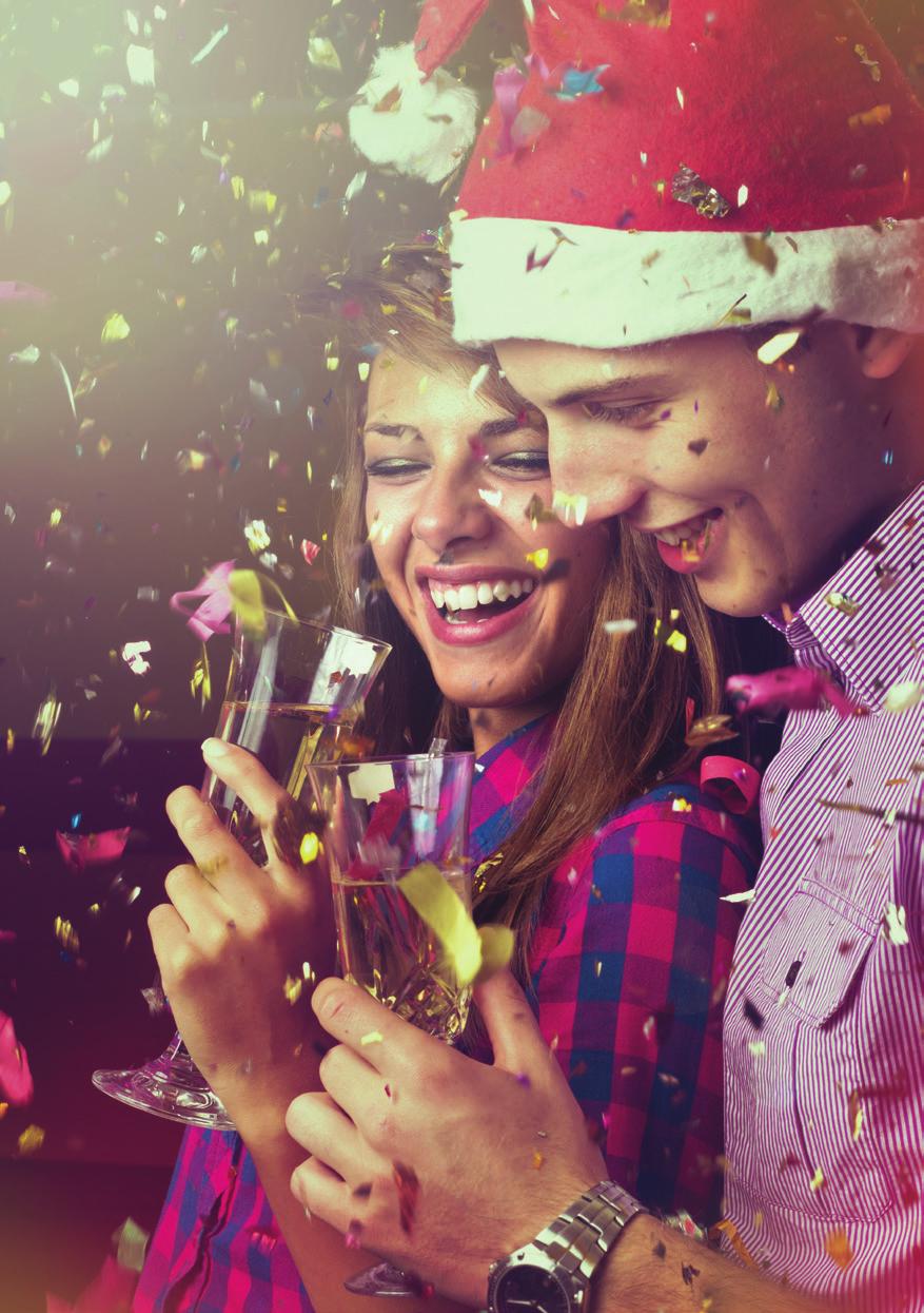 SHARE THE FUN THIS CHRISTMAS SHARED PARTY NIGHTS Our Christmas packages are perfectly designed to cater for parties of all sizes.