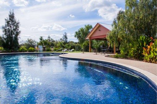This magnificent property complete with onsite conference facilities, (2) solar heated swimming pools, outdoor
