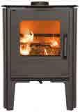 Maxi Convector The Loxton Maxi convector stove is a mid-height multi-fuel appliance ideal for open plan rooms.