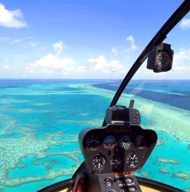 SCENIC FLIGHTS FLY/CRUISE OR CRUISE/FLY- REEFWORLD Experience the Great Barrier Reef from above and below with this unique fly and cruise option to Reefworld.