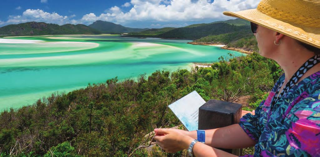 Begin your Whitehaven experience ashore at the Southern end where our crew will advise of the times for the day s activities including the trip to Hill Inlet at the Northern end of the beach and the