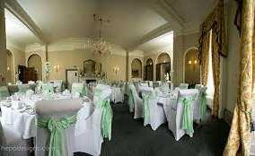 It adjoins the main function room which has capacity for around 20. In the main and especially for wedding receptions, the 2 rooms are combined to provide capacity for around 100.