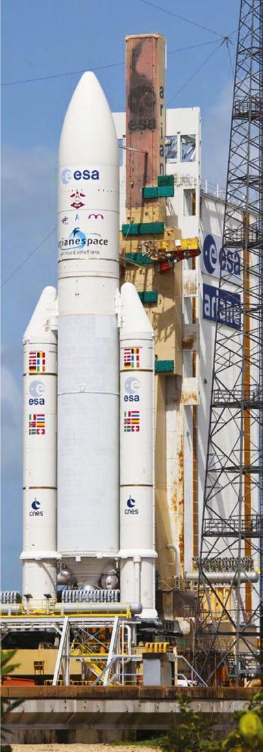 FIFTH AND LAST ATV LAUNCH FOR THE INTERNATIONAL SPACE STATION For its third Ariane 5 mission of the year, Arianespace will launch the fifth Automated Transfer Vehicle (ATV), dubbed Georges Lemaître,