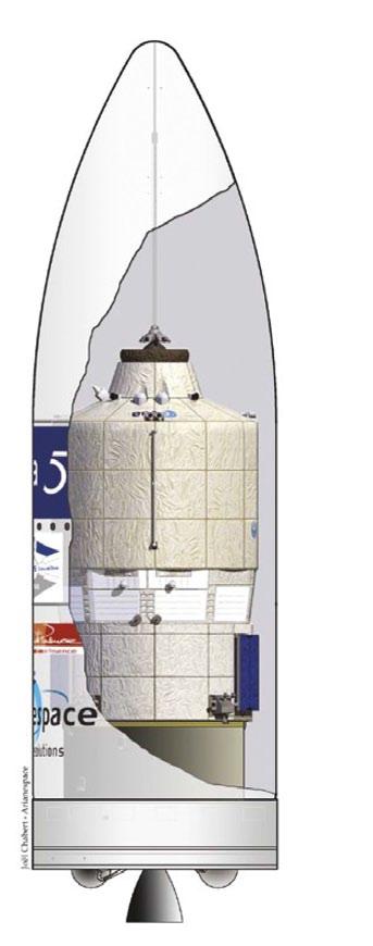 MISSION DESCRIPTION The 218th Ariane launch will place the European Space Agency s fifth Automated Transfer Vehicle (ATV) into a low Earth orbit, inclined 51.6 degrees.