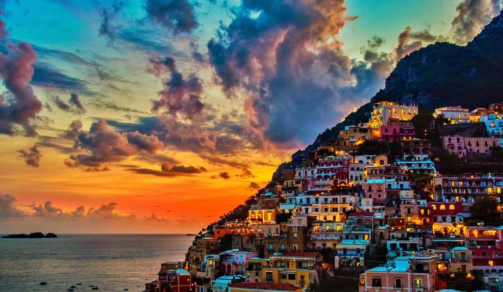 Welcome Dinner Hotel Santa Caterina Amalfi, Italy Monday 27th August 2018 To begin the tour we have selected the Hotel Santa Caterina, which is immersed in the beautiful scenery of the Amalfi Coast,