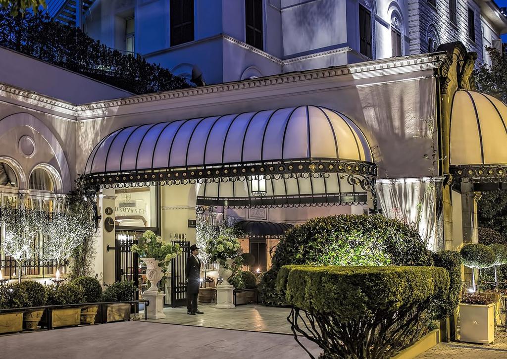 Rome, Italy Tuesday 28th August 2018 Aldrovandi Villa Borghese Superbly located within Rome s most upscale residential area, between the green expanse of the Borghese gardens and the historical