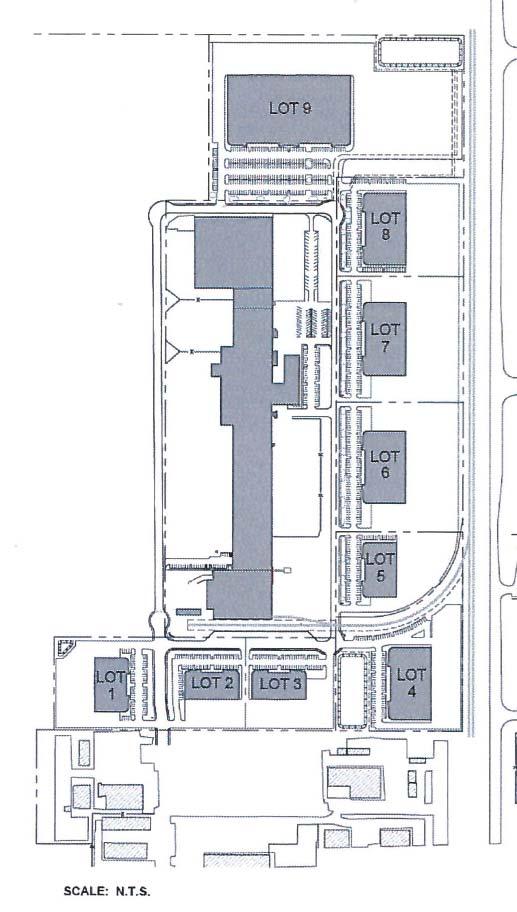 Site Plan Lot No. Lot Area Building Area Lot 1 3.44 Acres 30,000 SF Lot 2 2.