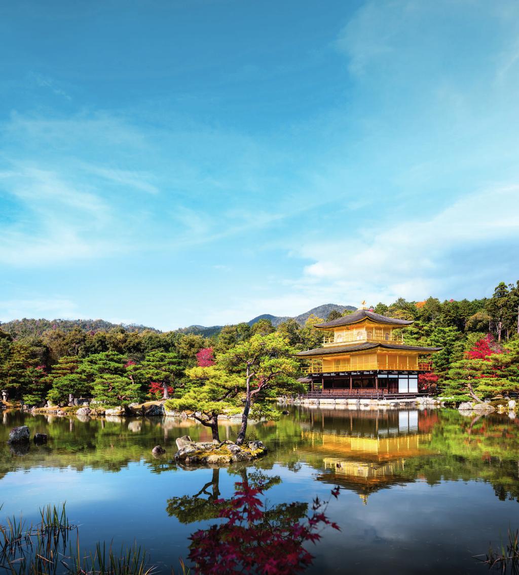 discover timeless traditions Retrace the steps of the mighty shogun warlords through medieval castles. Indulge in quiet reflection and harmony in a Zen garden.