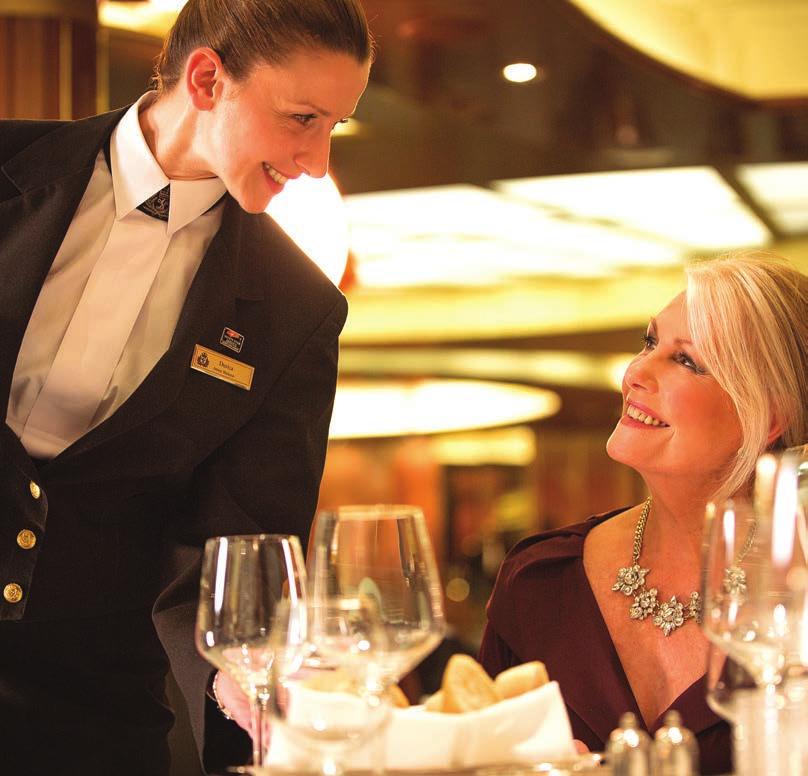 Guests can enjoy savings with a coffee card, indulge in Godiva chocolates on board Queen Mary 2 or perhaps enjoy a twist on Afternoon Tea, with the addition of Veuve Clicquot champagne.