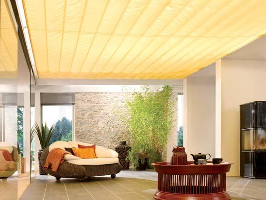 Roof Festoon markilux Roof Festoon Conservatory Awnings Give functional airiness and a homely atmosphere to your interior shading 10 It is exclusively for interior use but as such lends a unique