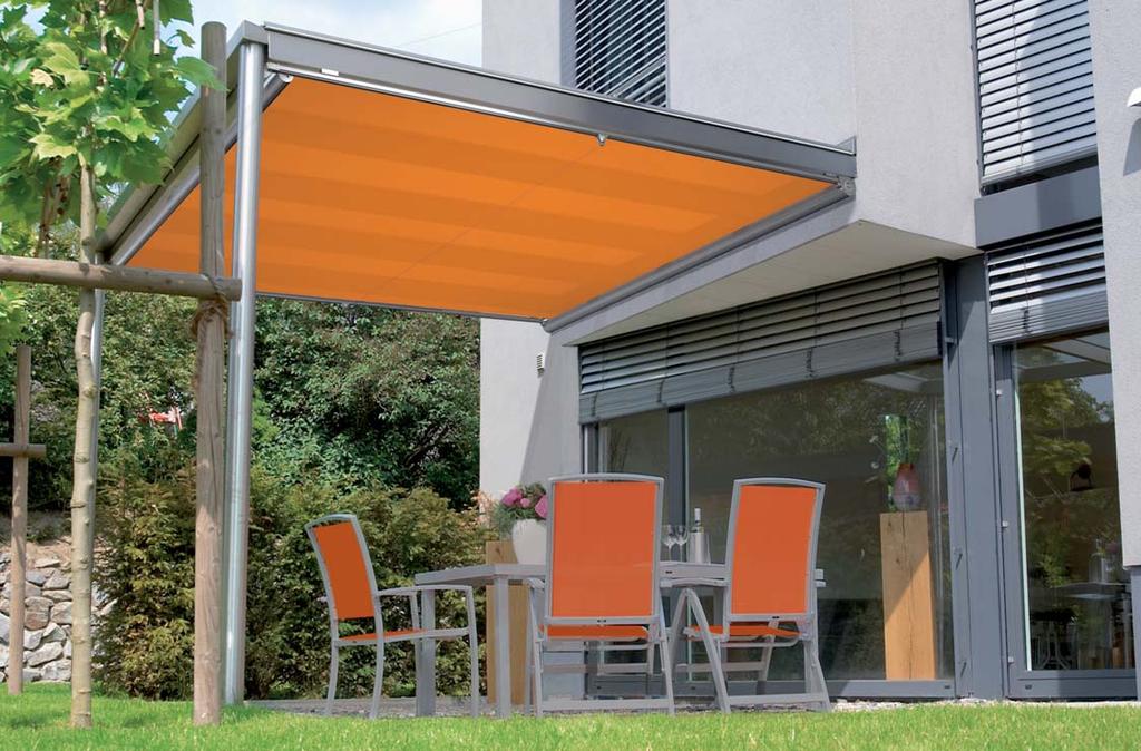 The Underglass Awning markilux 889 Conservatory Awnings 4 markilux 889 More and more people are deciding to cover their patio with a glass canopy: It allows light into the house, protects the outdoor