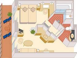 living/dining areas,
